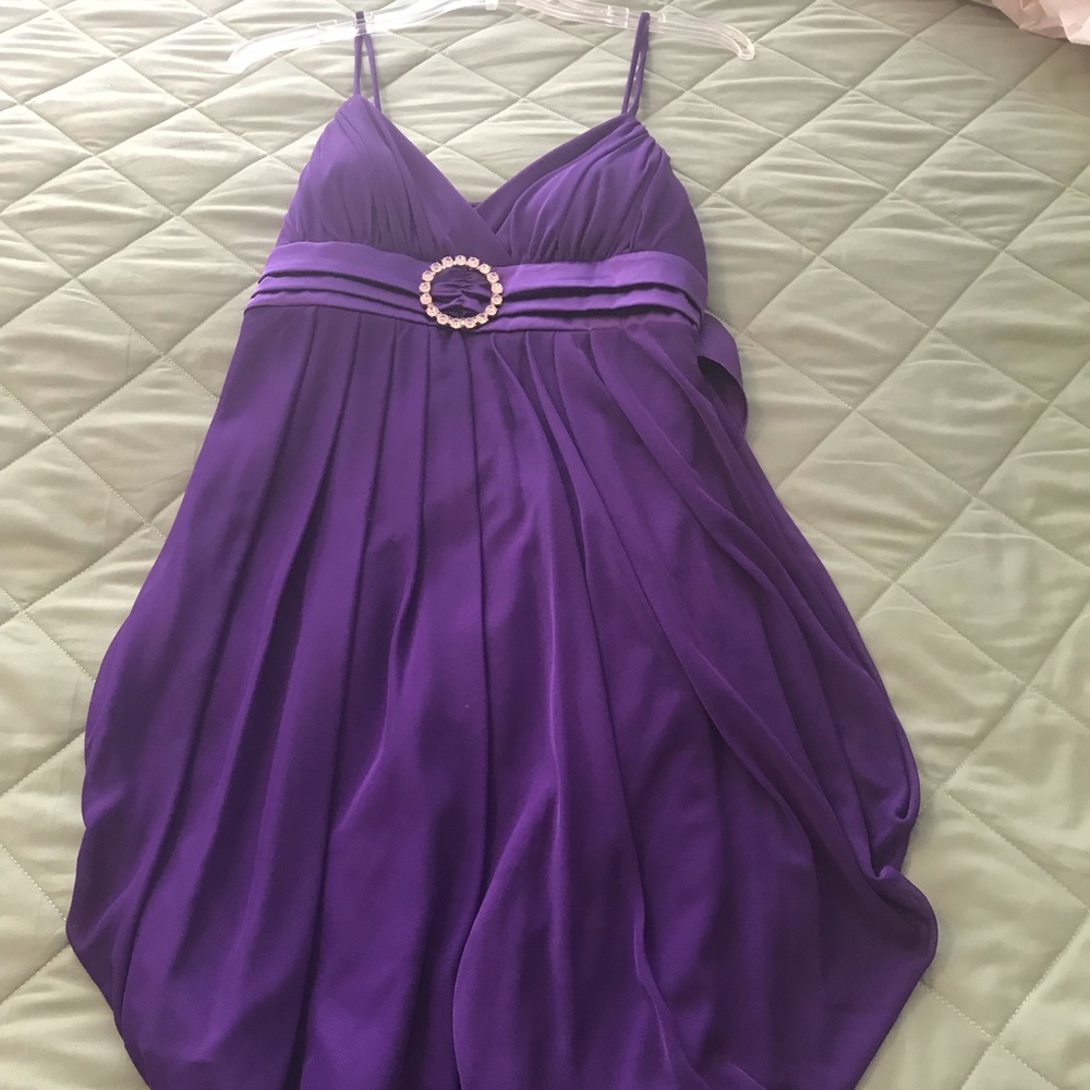 Beat purple dress